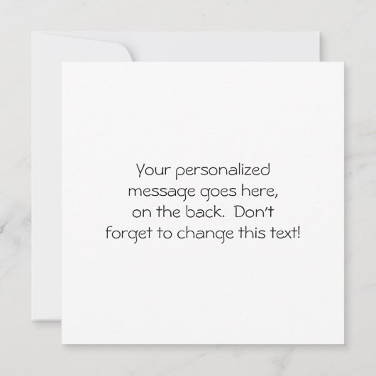 世界の宗教の記号 招待状 (裏面)