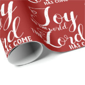 世界の宗教上のクリスマスホリデーへの喜び ラッピングペーパー (ロールコーナー)