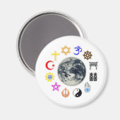 世界の宗教 マグネット (正面/裏面)