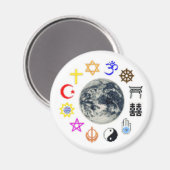 世界の宗教 マグネット (正面/裏面)