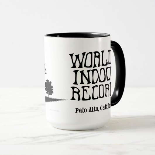 世界の室内記録コーヒーマグ マグカップ (正面右)