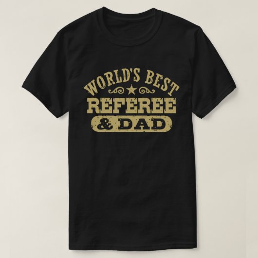 世界の審判最高のとパパ Tシャツ (デザイン正面)