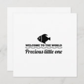 世界の小さな男の子よ大切うこそ サンキューカード (正面/裏面)