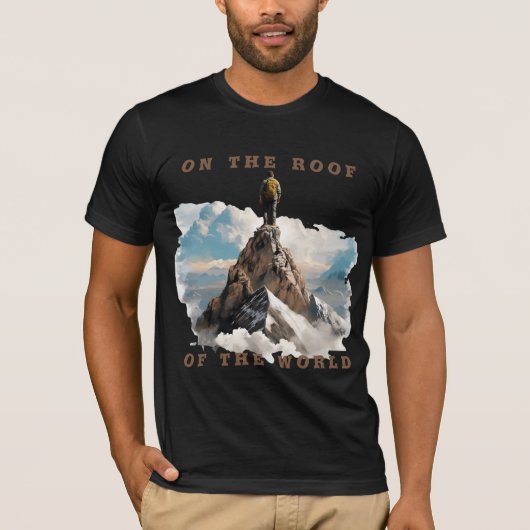 世界の屋根の上に Tシャツ (正面)