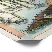 世界の山と川1823 ポスター (角)