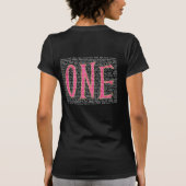 世界の市民のティー Tシャツ (裏面)