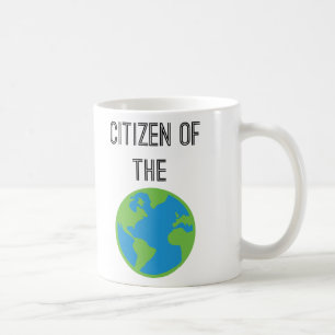 世界の市民 コーヒーマグカップ