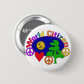 世界の市民 缶バッジ (正面&裏面)