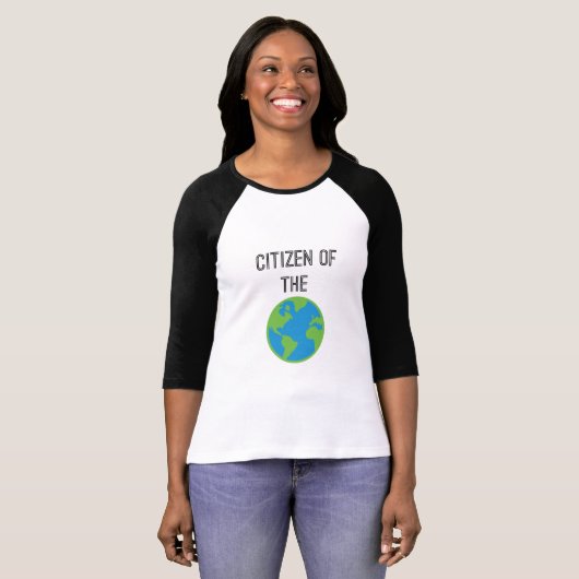 世界の市民 Tシャツ (正面フル)