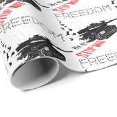 世界の平和と自由、戦争ストップが望ましい ラッピングペーパー (ロールコーナー)