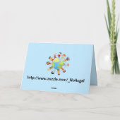 世界の平和のための子供 シーズンカード (裏面)