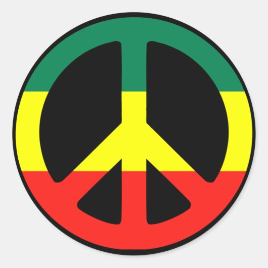 世界の平和の象徴！ ラウンドシール (正面)