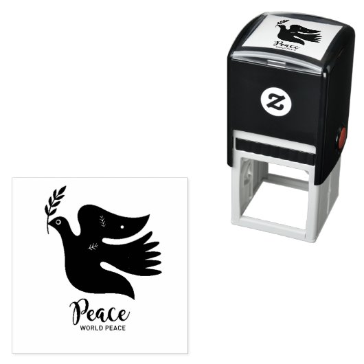 世界の平和を実現する セルフインキングスタンプ (インサイチュ)