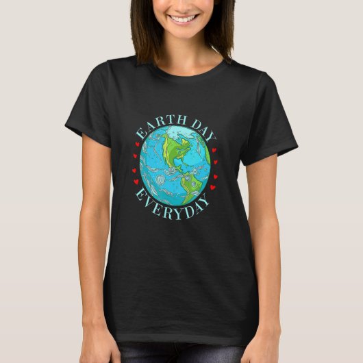 世界の平和 Tシャツ (正面)