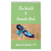世界の年次カレンダー|の鳥のギフトの鳥 カレンダー (カバー)