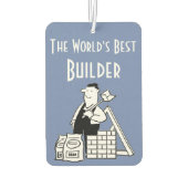 世界の建築最高の者 カーエアーフレッシュナー (裏面)