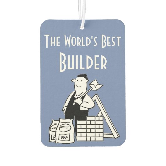 世界の建築最高の者 カーエアーフレッシュナー (裏面)