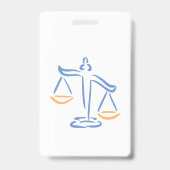 世界の弁護士最高の。同僚ギフトアイディア。弁護士 バッジ (裏面)