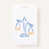 世界の弁護士最高の。同僚ギフトアイディア。弁護士 バッジ (裏面)