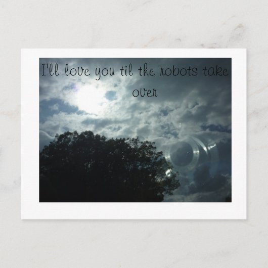 世界の愛の終わり ポストカード (正面)