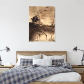 世界の戦争イラストレーション1906 キャンバスプリント (インサイチュ (寝室))