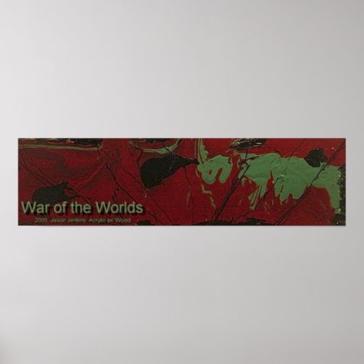 世界の戦争 ポスター (正面)