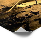 世界の戦争H GウェルズSF ポスター (角)