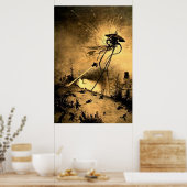 世界の戦争H・Gウェル ポスター (キッチン)