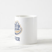 世界の技最高の術者の贈り物 コーヒーマグカップ (中央)