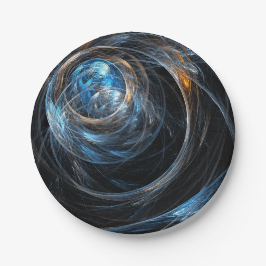 世界の抽象芸術 ペーパープレート (正面)