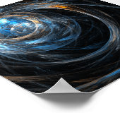 世界の抽象芸術 ポスター (角)