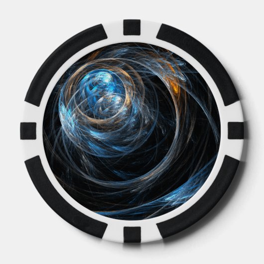 世界の抽象芸術 ポーカーチップ (正面)