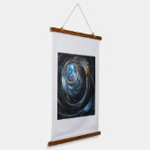 世界の抽象芸術 吊り下げ型タペストリー (傾斜あり)