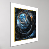 世界の抽象芸術 箔ポスター (レイダウン)