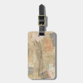 世界の探検家のギア ラゲッジタグ (正面縦)