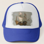 世界の探検家のクリストファー・コロンブス、船、 キャップ (正面)