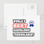 世界の放射能最高の技術学者 ポストカード (正面/裏面)