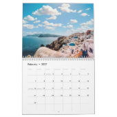 世界の放浪：探検の1年 カレンダー (2月 2027)