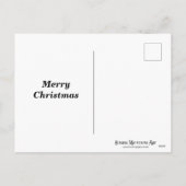 世界の救い主聖なる書物、 経典かわいいネズミアート シーズンポストカード (裏面)