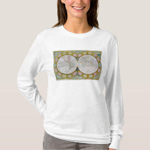 世界の新しく、正しい地図、1770-97年 Tシャツ