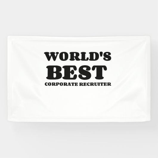世界の新兵最高の企業の工 横断幕 (横)