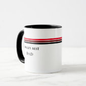 世界の新最高の父誕生日夫ギフト マグカップ (正面左)