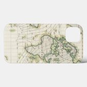 世界の方位角 Case-Mate iPhoneケース (裏面 (横))