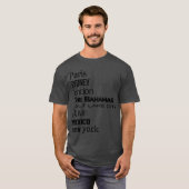 世界の旅先 ヴィンテージ Tシャツ (正面フル)