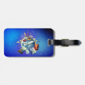 世界の旅行名所 ラゲッジタグ (裏面横)