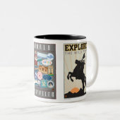 世界の旅行者マグ ツートーンマグカップ (正面右)