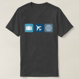 世界の旅行 Tシャツ