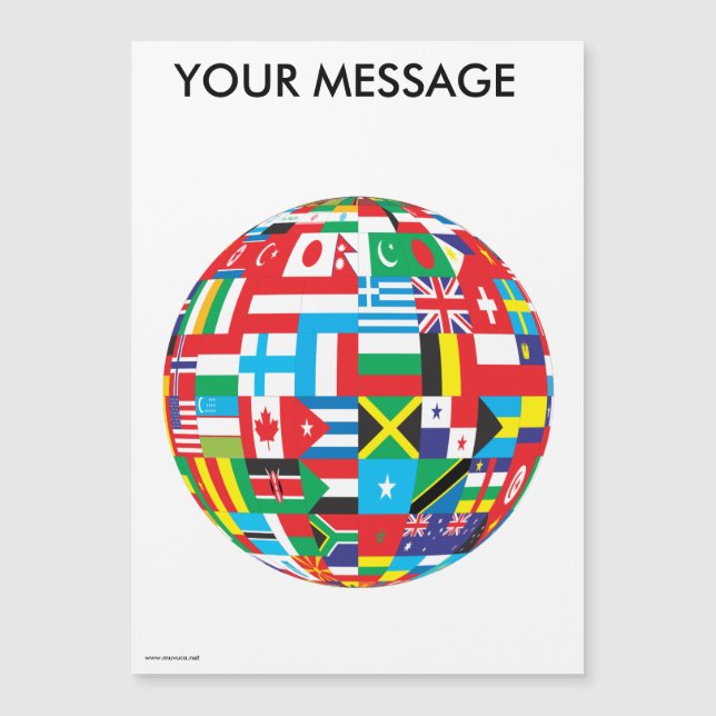 世界の旗 (正面)