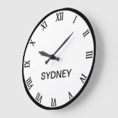 世界の時計の都市 ラージ壁時計 (傾斜)