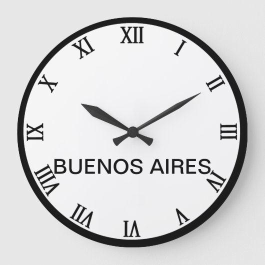 世界の時計の都市 ラージ壁時計 (正面)